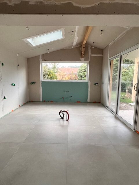 intérieur de l'extension