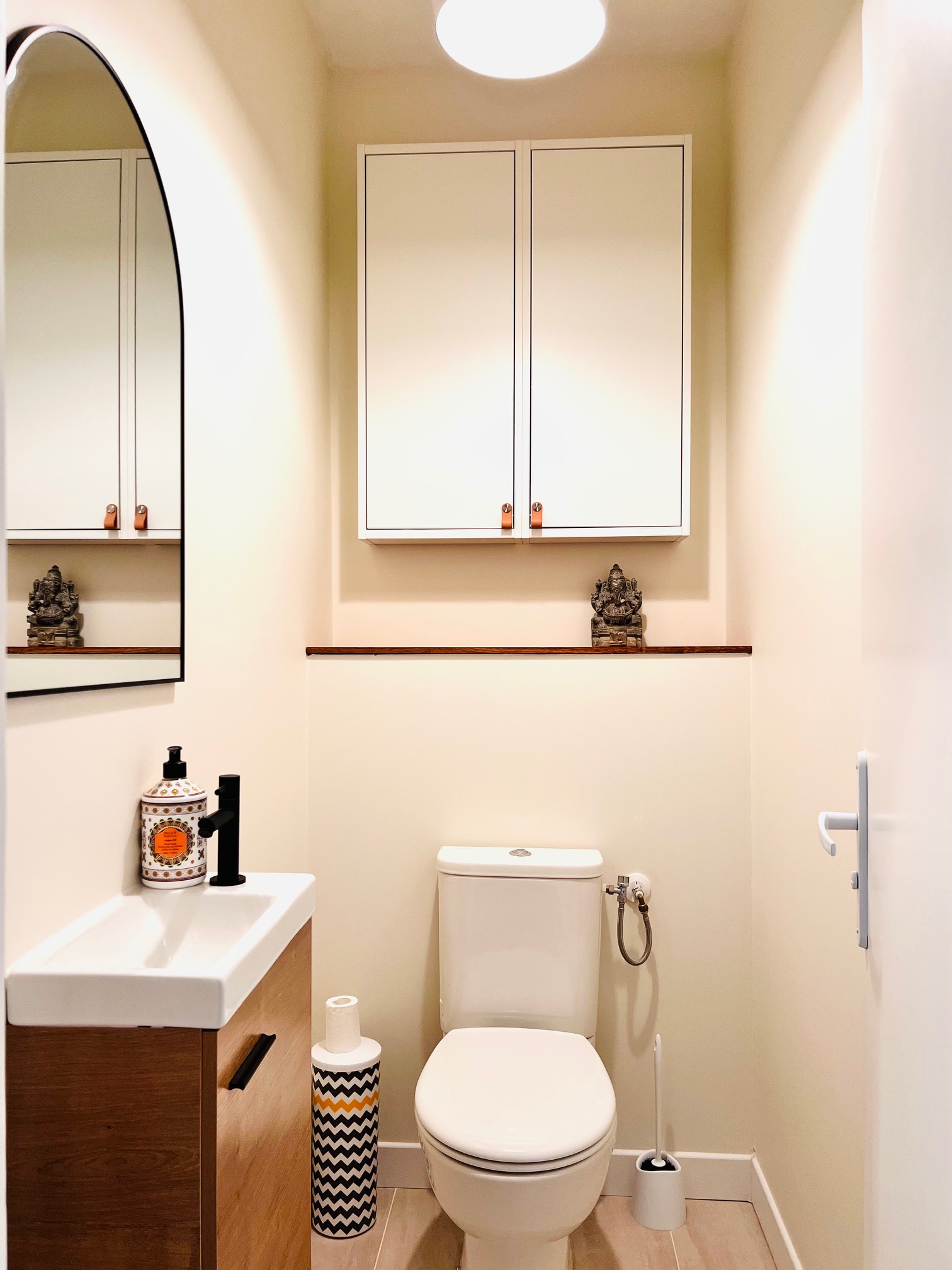 Toilettes rénovés