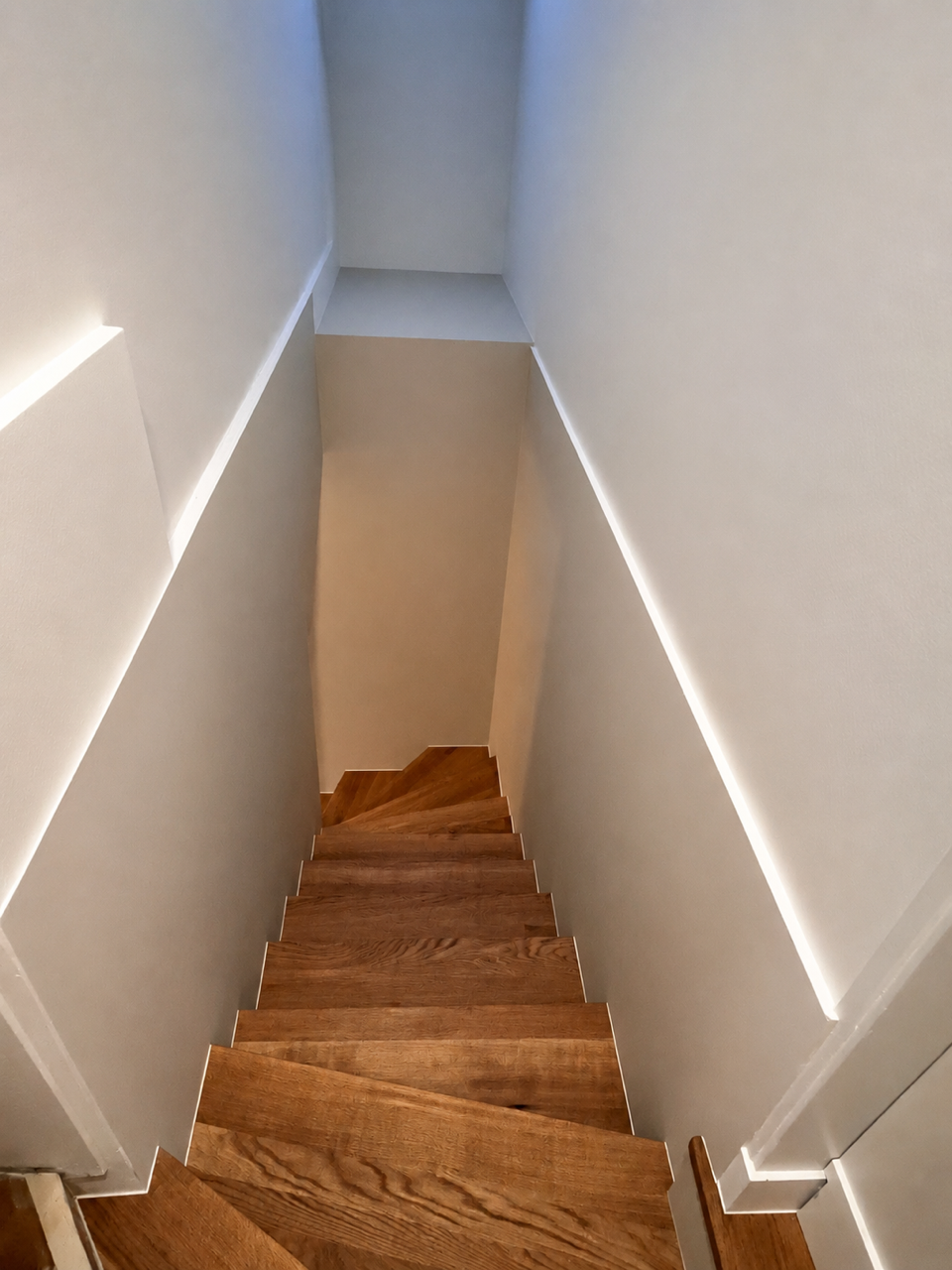 cage d'escalier rénovée